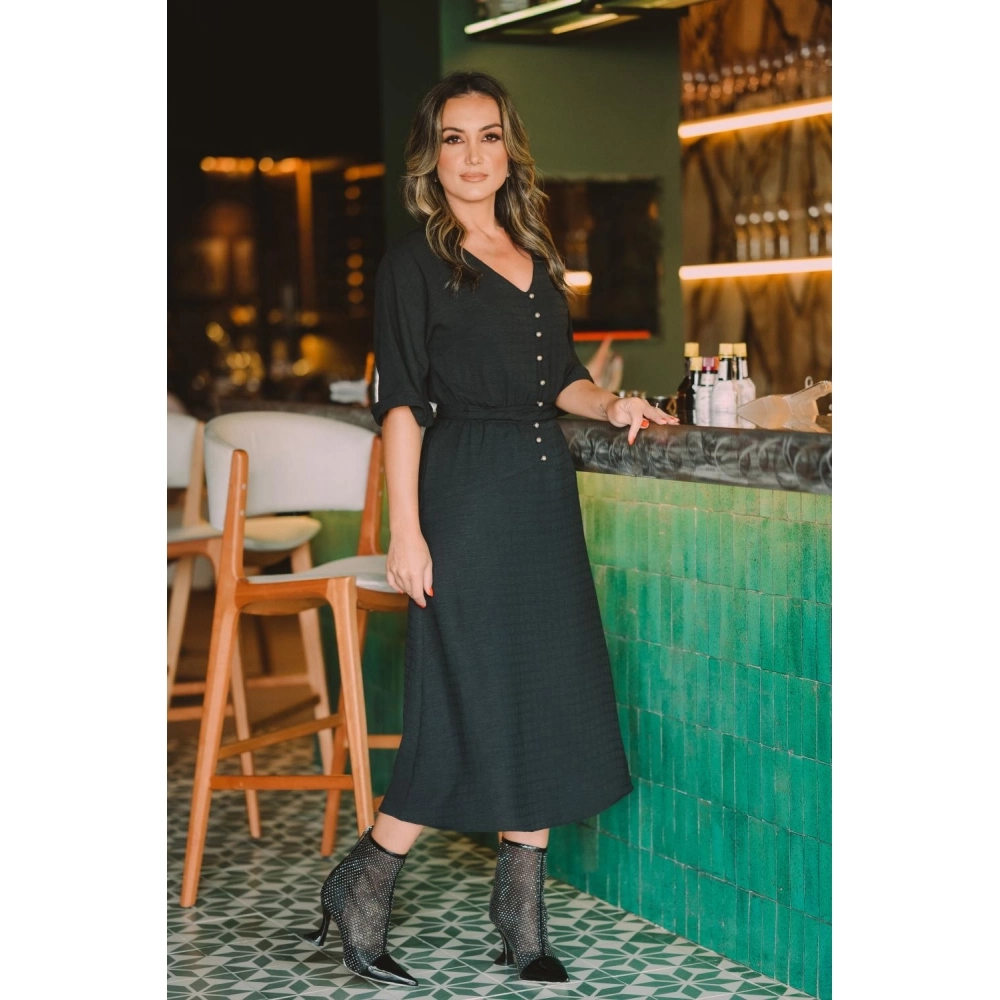 VESTIDO MIDI LUANA